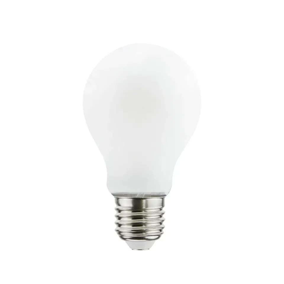 Airam Bombilla Filament LED regulable a cálido-normal, opal, 7w e27, 7w Blanco Hot