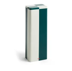 HAY Frascos Y Cajas Decorativas<Bote Tin Container, Slim green-off white VerdeBlanco