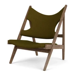 Audo Copenhagen Sillones Y Reposapiés<Butaca Lounge Knitting, Walnut-Baru 0950 MarrónVerde