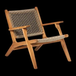 1898 Butacas Y Sillones De Exterior|Muebles Lounge De Exterior<Butaca Lounge Sandvik, Teca Marrón