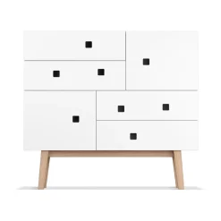 Zweed Cómodas & Cajoneras|Cómodas & Cajoneras<Cómoda Peep B1, , retro, base de roble Blanco