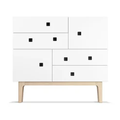 Zweed Cómodas & Cajoneras|Cómodas & Cajoneras<Cómoda Peep B1, , roble pigmentado Blanco