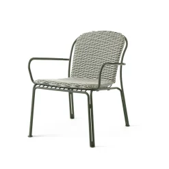 &Tradition Cojín de silla Thorvald Lounge Chair SC100/SC101, Sunbrella Marquetry Bora Verde Sale