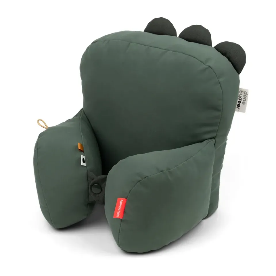 Done by deer Cojín para carrito Croco, Green Verde New