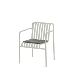 HAY Cojín para silla de comedor con reposabrazos Palissade, Anthracite NegroGris Outlet