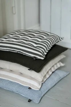 ERNST Cojines Para Sillas<Cojín para silla 40x40 cm, Azul y blanco AzulBlanco