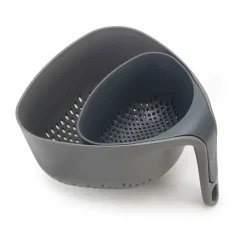 Joseph Joseph Colador Nest 2 piezas, Gris NegroGris Clearance