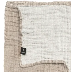 Himla Colcha de cama Hannelin beige-blanco, 160 x 260 cm BeigeBlanco Online