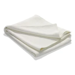 Etol Design Colcha de cama Stripe algodón lavado a la piedra 260x260, Offwhite BlancoBeige New