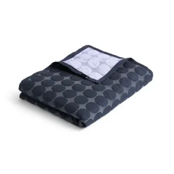 HAY Colchas De Cama<Colcha Mega Dot organic 260x260 cm, Midnight blue Azul