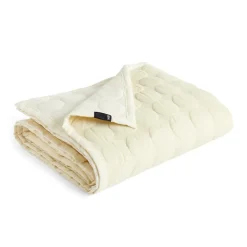 HAY Colchas De Cama<Colcha Mega Dot organic 195x245 cm, Ivory Blanco