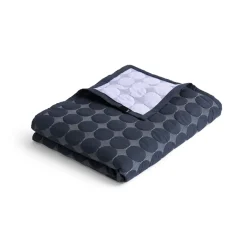 HAY Colchas De Cama<Colcha Mega Dot organic 235x245 cm, Midnight blue Azul