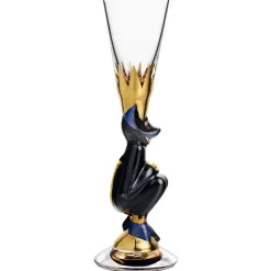 Orrefors Copa de chupito Nobel 4 cl, Negro