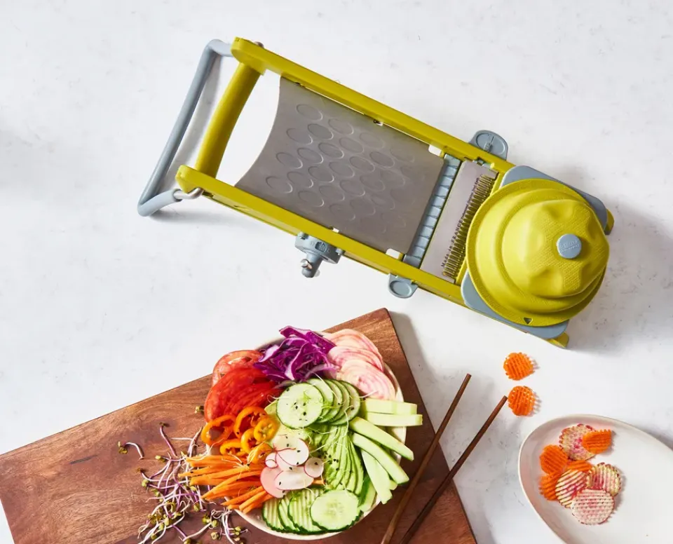 De Buyer Mandolinas<Cortador de verduras Swing Plus, Verde