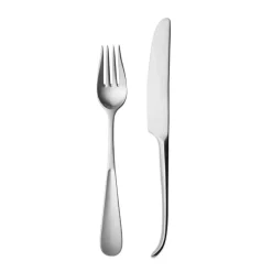 Georg Jensen Cubiertos de postre Vivianna mate, 8 piezas Plateado