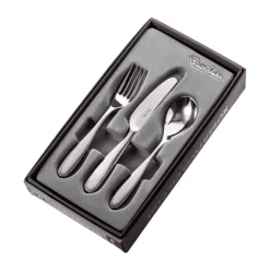 Robert Welch Cubiertos Infantiles<Cubiertos infantiles Stanton Bright 3 piezas, Acero inoxidable Plateado