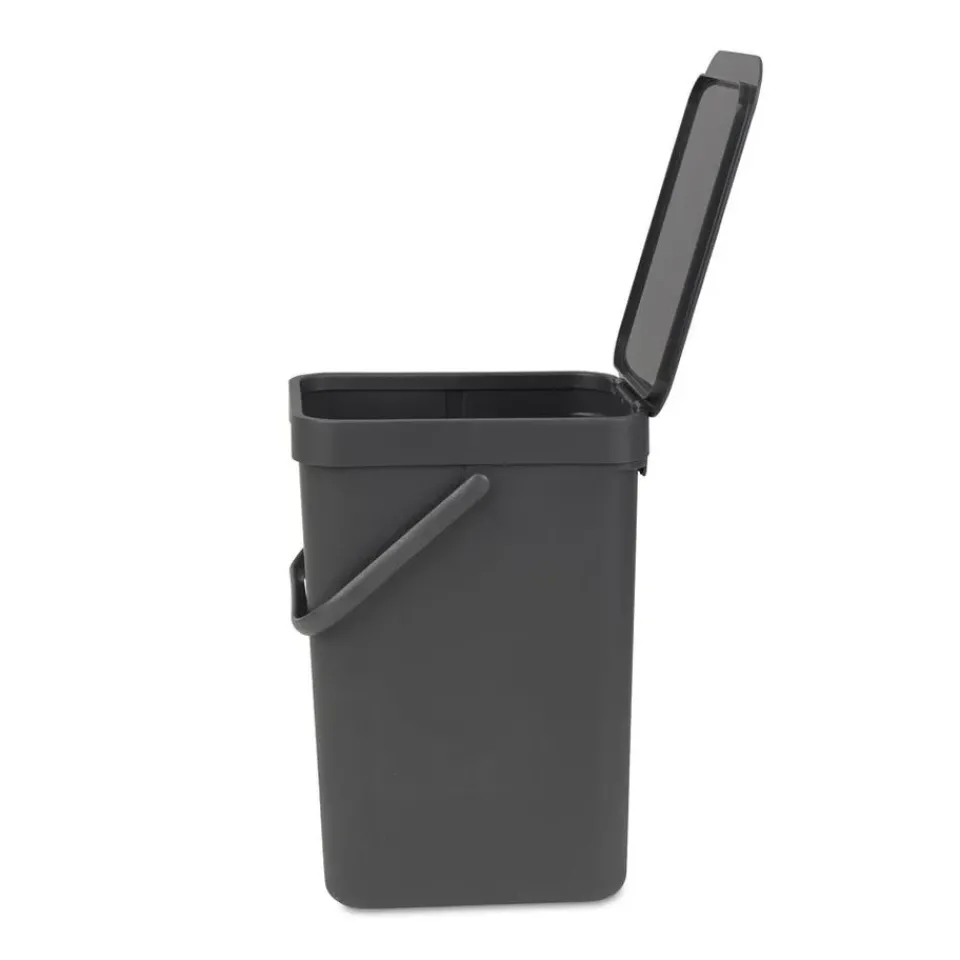 Brabantia Cubos De Reciclaje Interior<Cubo de basura & Go 12L, Gris