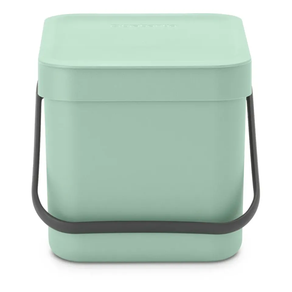 Brabantia Cubo de basura Short & Go 6L, Jade green Verde Clearance