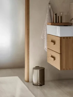 Blomus Cubos De Pedal|Cubos De Pedal<Cubo de pedal Tubo 3 L, Brass Color dorado