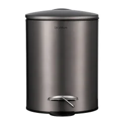 Blomus Cubo de pedal Tubo 3 L, Metal Gris Sale