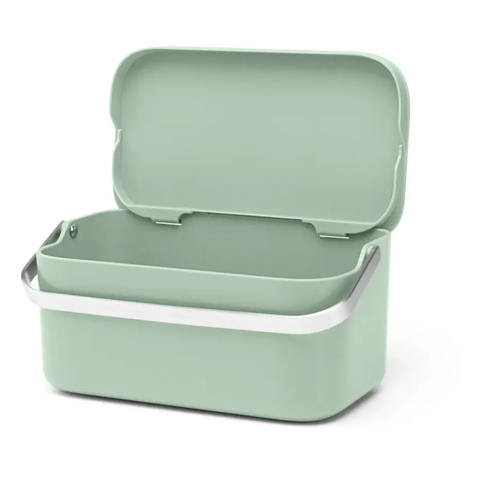 Brabantia Cubo para restos de comida Sinkside 13x22 cm, Jade green Verde Clearance