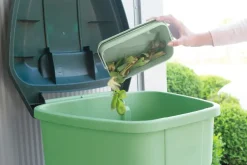 Brabantia Cubo para restos de comida Sinkside 13x22 cm, Jade green Verde Clearance