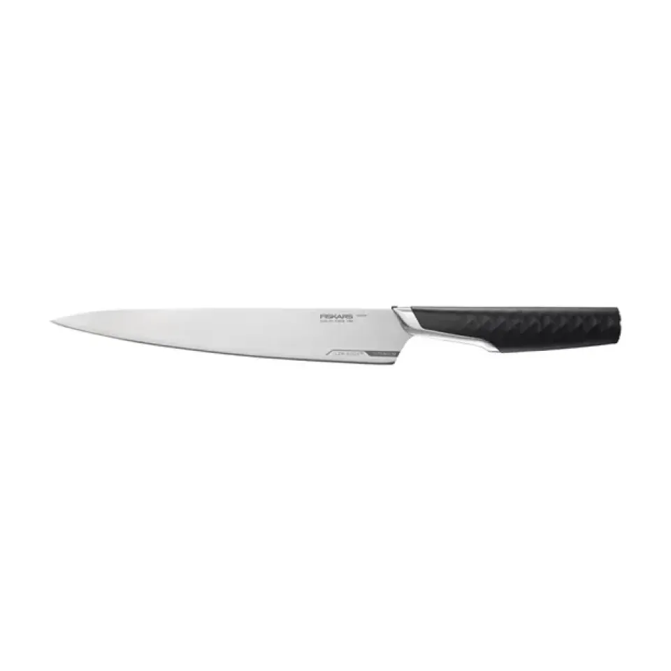 Fiskars Cuchillo cortador Taiten, 21 cm PlateadoNegro Best