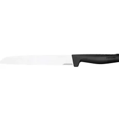 Fiskars Cuchillo de pan Hard Edge 22 cm, acero inoxidable Negro New