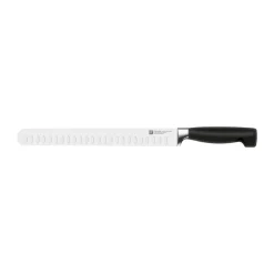 Zwilling Cuchillo fileteador/trinchero Four star 26 cm, Negro-acero inoxidable Plateado Best