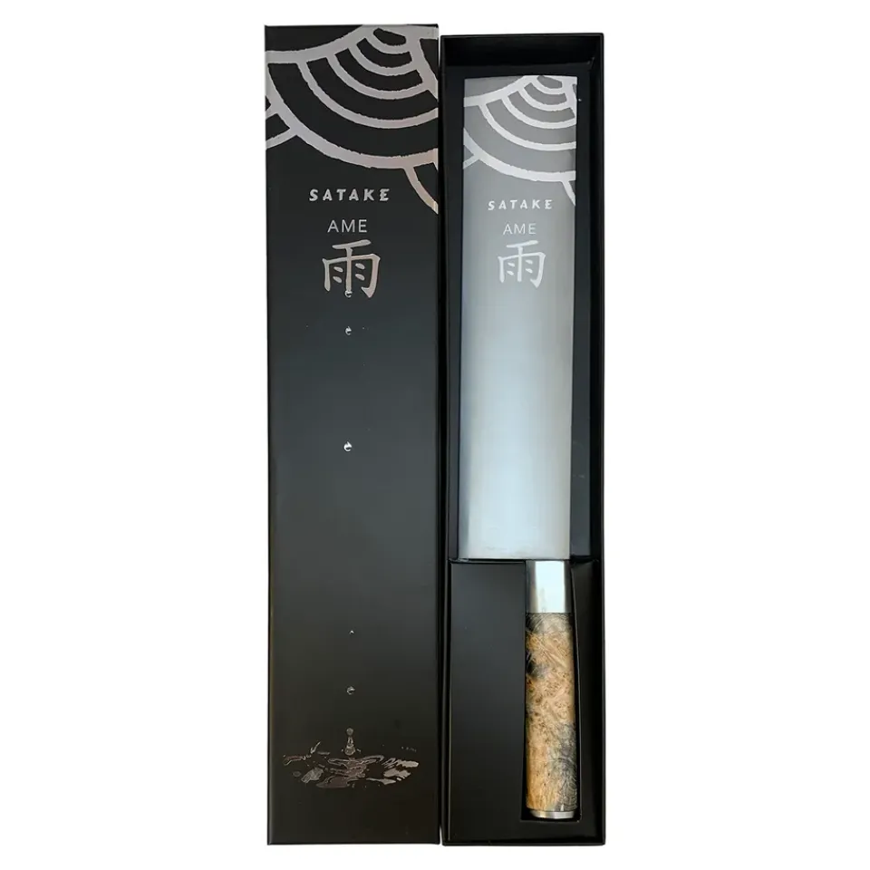Satake Cuchillos De Filetear<Cuchillo kiritsuke Ame, 23 cm Plateado