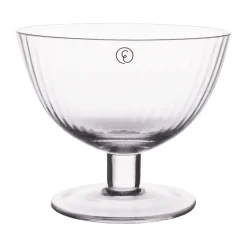 ERNST Boles Para Postre<Cuencos de cristal con base , 2-pack, Ø10,7 cm Transparente