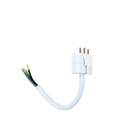 Airam Cables Y Suspensiones Para Lámparas<Enchufe de lámpara DCL, , con cable de 15 cm Blanco