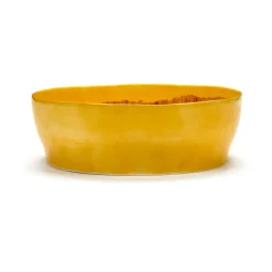 Serax Ensaladera Ottolenghi Feast Ø27,5 cm, Yellow stripes-red Amarillo New