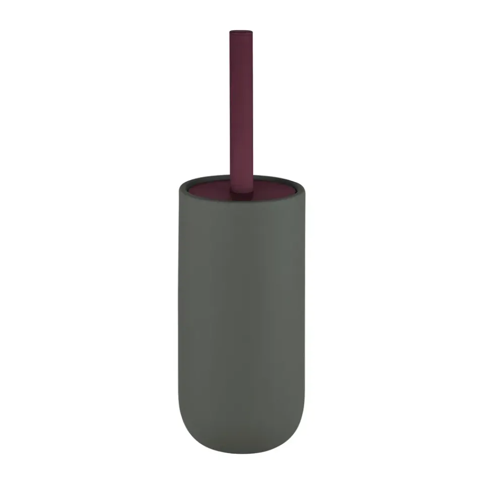 Mette Ditmer Escobillas Y Portaescobillas De Inodoro<Escobilla de baño Lotus play, incl. 2 cabezales de cepillo, Dark olive Verde