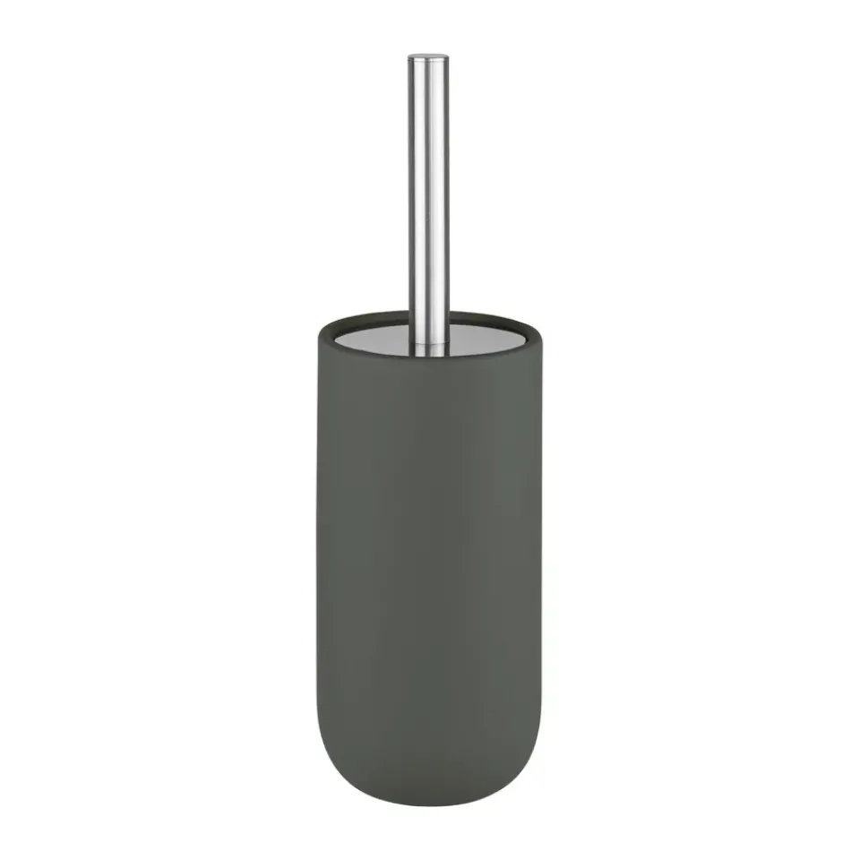 Mette Ditmer Escobillas Y Portaescobillas De Inodoro<Escobilla de baño Lotus play, incl. 2 cabezales de cepillo, Dark olive Verde