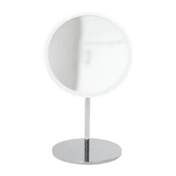 Bosign Espejo de mesa AirMirror x5 desmontable magnético, Ø16,5 cm Blanco Hot