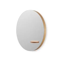 A2 Espejos Redondos<Espejo You, Roble aceitado Beige