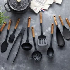STAUB Espátula universal , 30 cm Negro Discount