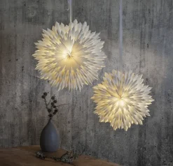 Star Trading Estrellas De Navidad<Estrella de adviento Ice Ø70 cm, Blanco
