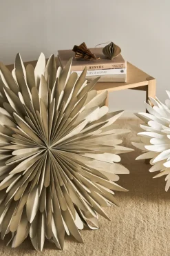 Scandi Living Estrella de Adviento Luna con puntos, 80 cm Beige Online