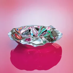 Alessi Fruteros<Frutero Sarriá, acero inoxidable GrisPlateado
