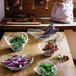 Alessi Frutero Trinity, acero inoxidable GrisPlateado Online