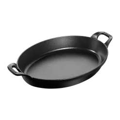 STAUB Fuentes De Horno<Fuente de horno oval de hierro fundido 32 cm, Negro