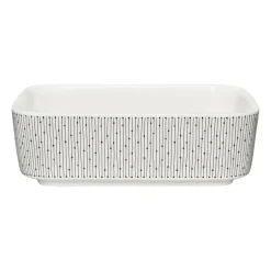 Arabia Fuentes De Horno<Fuente de horno Mainio Sarastus 2,5 l, Negro-blanco BlancoNegro