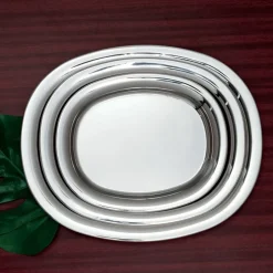 Alessi Bandejas Y Fuentes De Servir<Fuente de servir JM13, 30 cm Plateado
