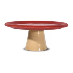 Byon Platos Para Tarta<Fuente para tarta Porto Ø26x11 cm, Rojo-beige RojoBeige
