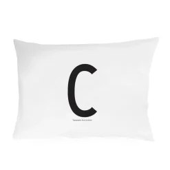 Design Letters Ropa De Cama Infantil|Fundas De Almohada<Funda de almohada 70x50 cm, C Blanco