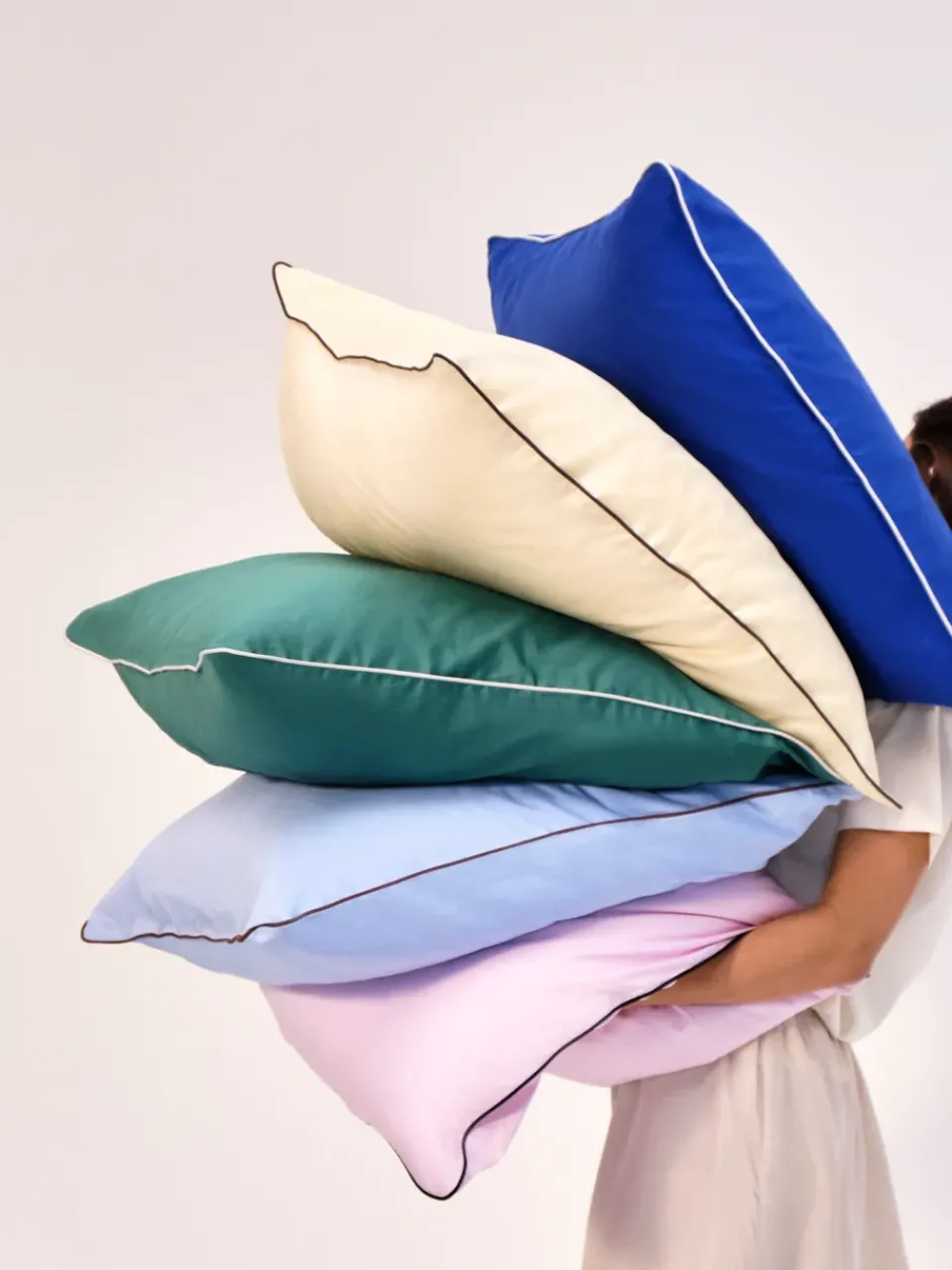 HAY Fundas De Almohada<Funda de almohada Outline 50x60 cm, Vivid blue Azul