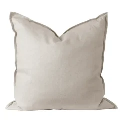 Scandi Living Funda de cojín Calm lino 50x50 cm, Greige Beige Discount