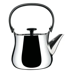 Alessi Cafeteras Y Cafeteras De Émbolo<Hervidor de agua Cha, acero inoxidable Plateado